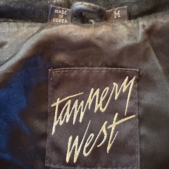 Vintage Women’s Black Suede Tannery West Jacket - Picture 4 of 5